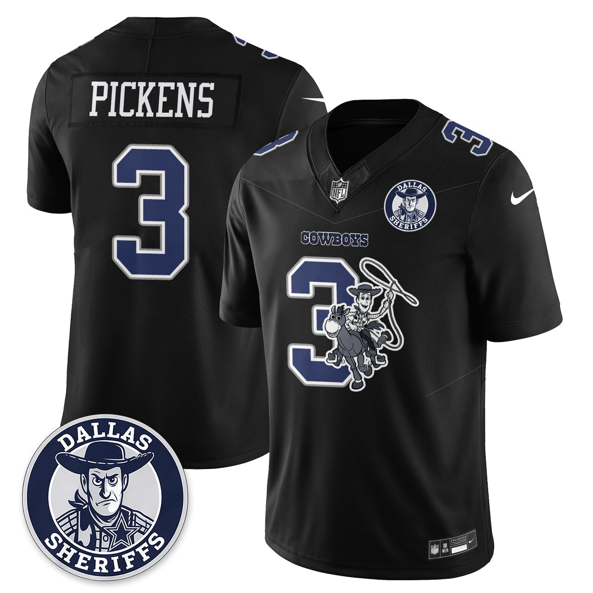 DAL x Toy Cowboy Edition Vapor Jersey - Stitched