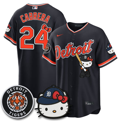 DET x Meow KT Edition Vapor Limited Jersey - Stitched