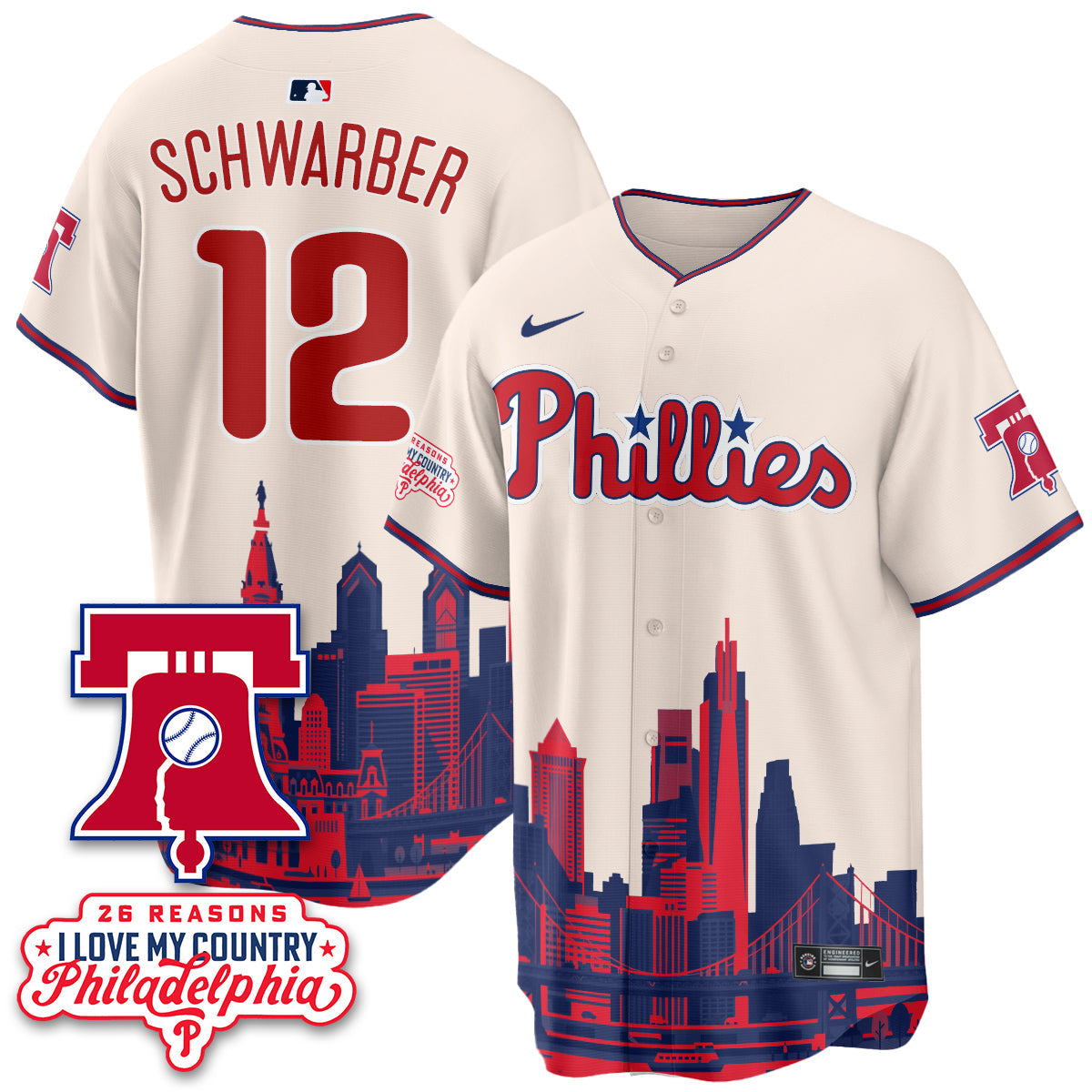 PHI "26 Reasons I Love My Country" Edition Vapor Jersey - Stitched