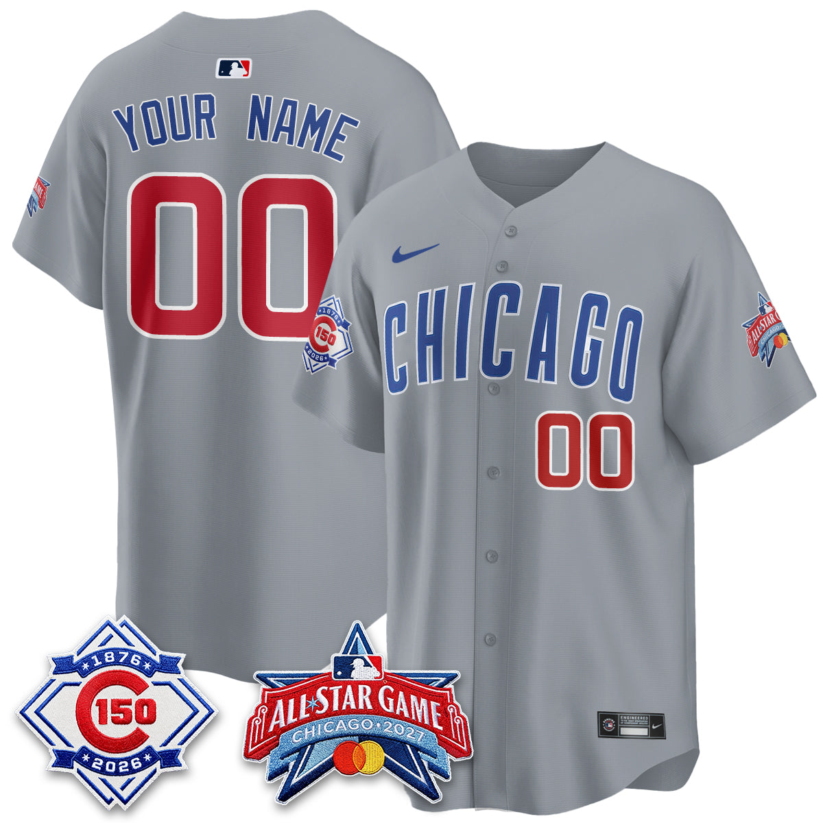 CHC 2027 All Star Game Vapor Limited Custom Jersey - Stitched