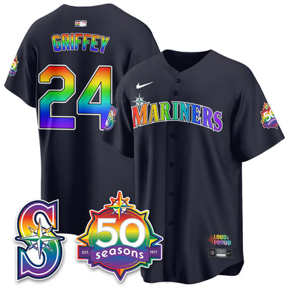 SEA Happy Pride Month Vapor Jersey - Stitched
