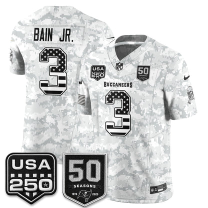 TB 2026 Salute to Service Edition Vapor Jersey - Stitched