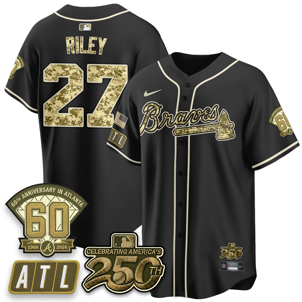 ATL Salute to Service 2026 Vapor Limited Jersey - Stitched