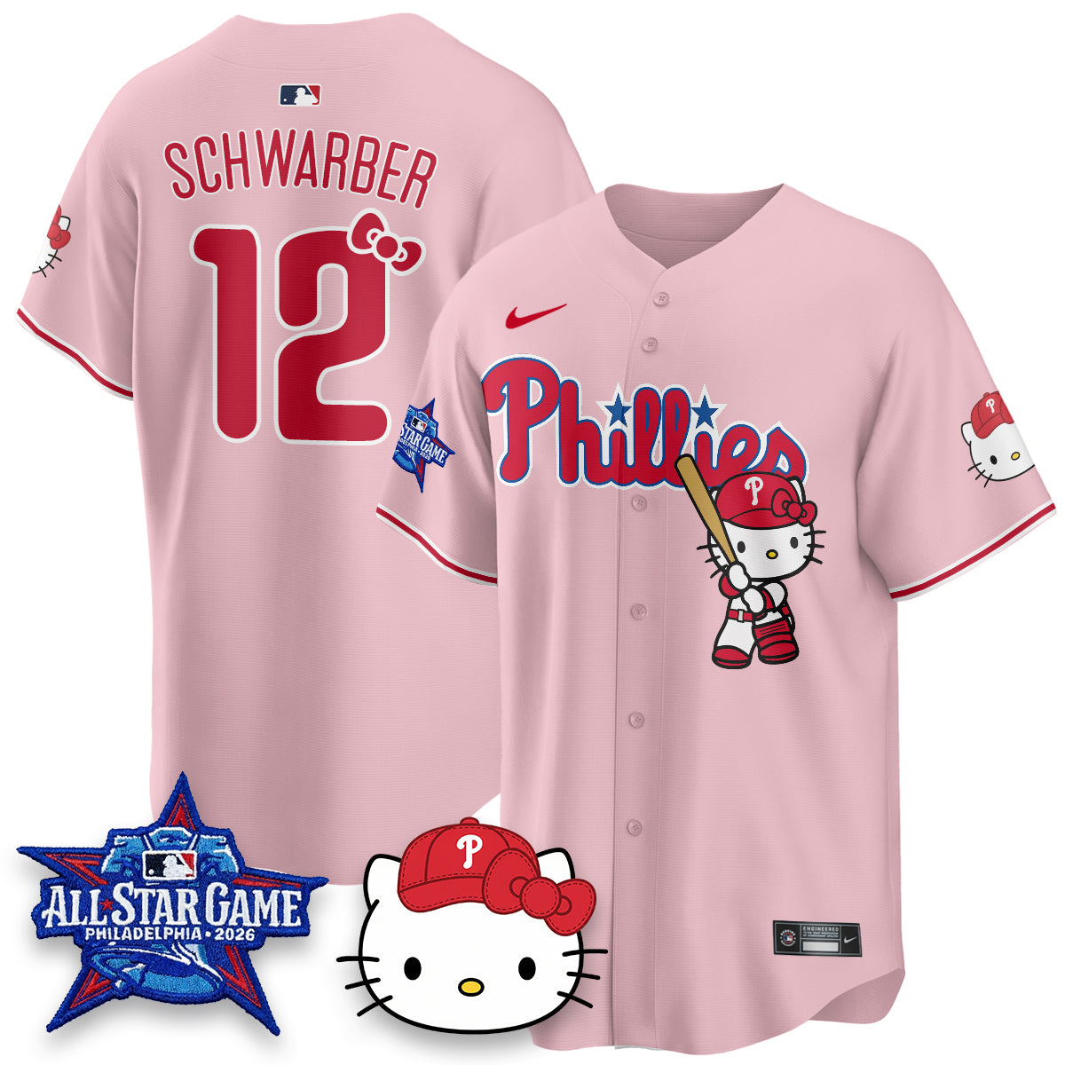 PHI x Meow Kitty Vapor Limited Jersey V2- Stitched-NQD