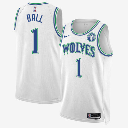 MIN #1 of Minnesota LaMelo Ball Jersey - Stitched