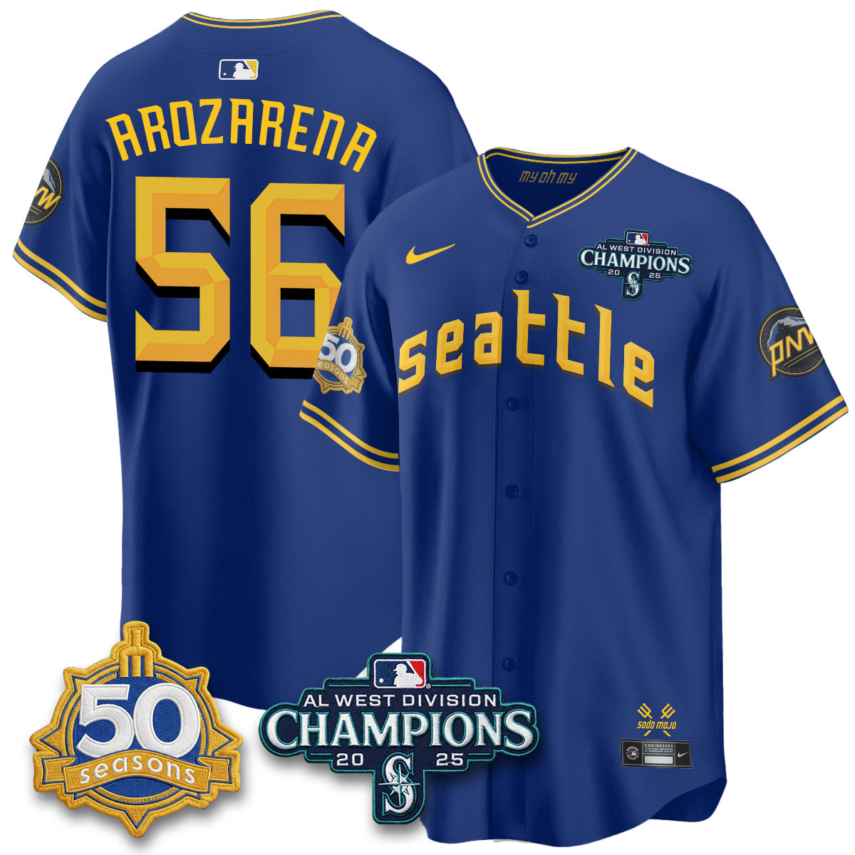 SEA 2026 Vapor Limited Jersey - 50th Anniversary - Stitched