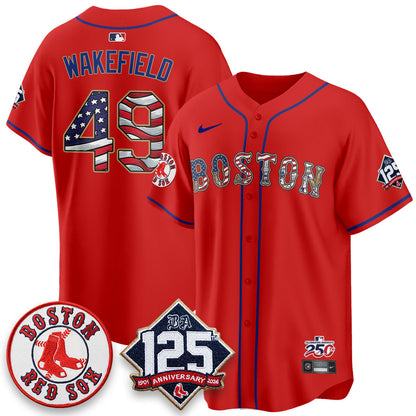 BOS 2026 Independence Day USA Vapor Limited Jersey - Stitched-DTD