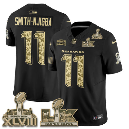 SEA 2026 Salute to Service V2 Vapor Jersey - Stitched