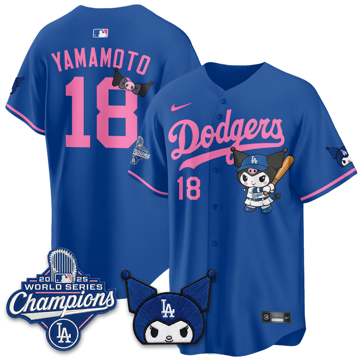 LAD Kuromi Edition Vapor Jersey - Stitched-NQD