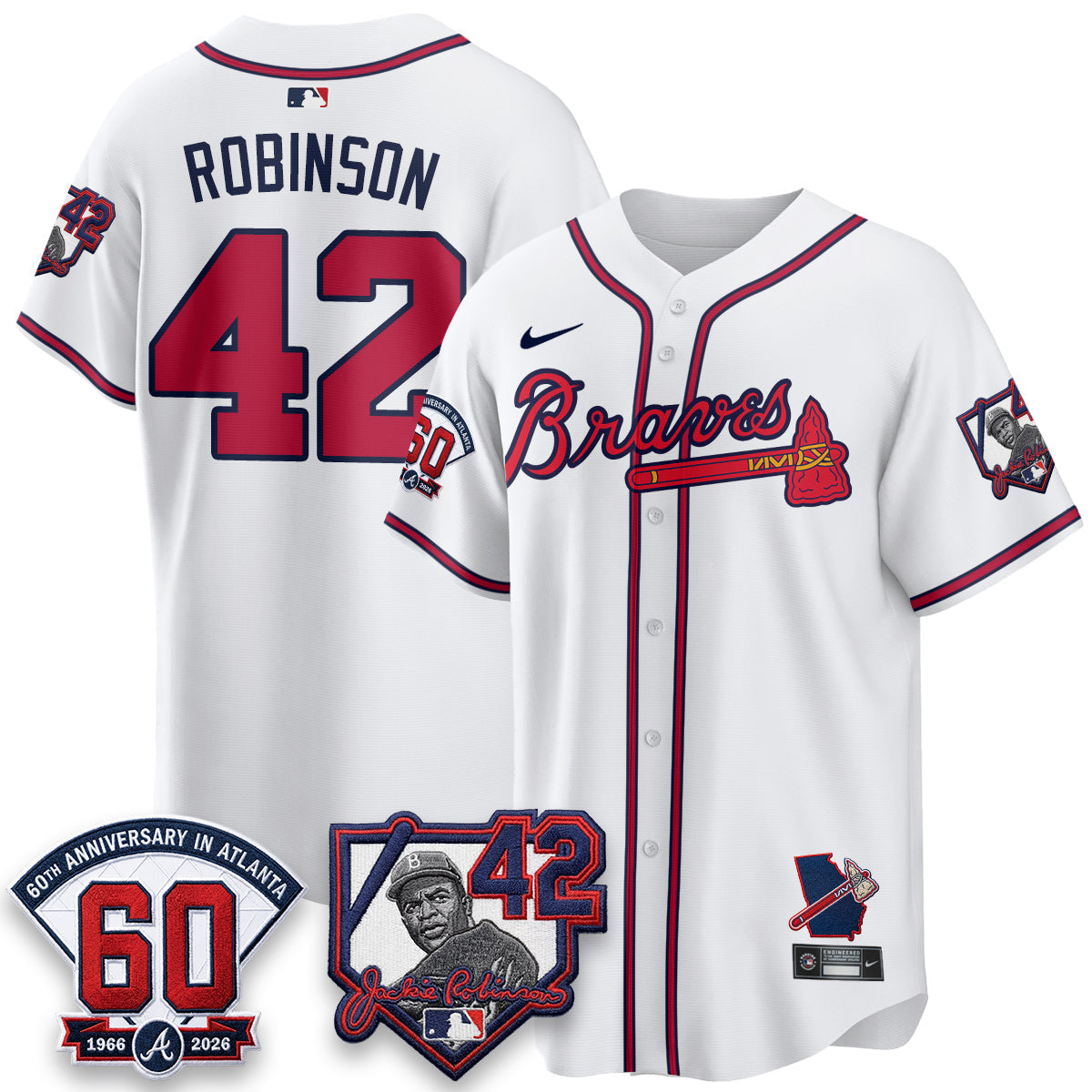 ATL 2026 Jackie Robinson Day Vapor Limited Jersey - Stitched