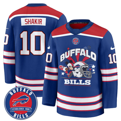 BUF x Cartoon Mouse Edition Hockey Jersey - Printed