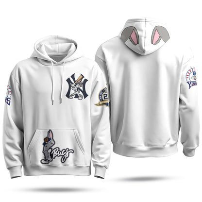 NYY Bunny Vapor Limited Hoodie - Printed