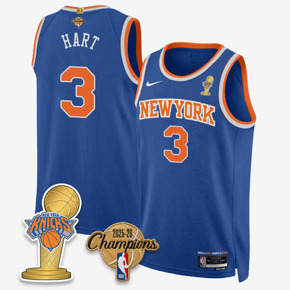 NYK 2026 Basketball Champions Vapor Jersey - Stitched