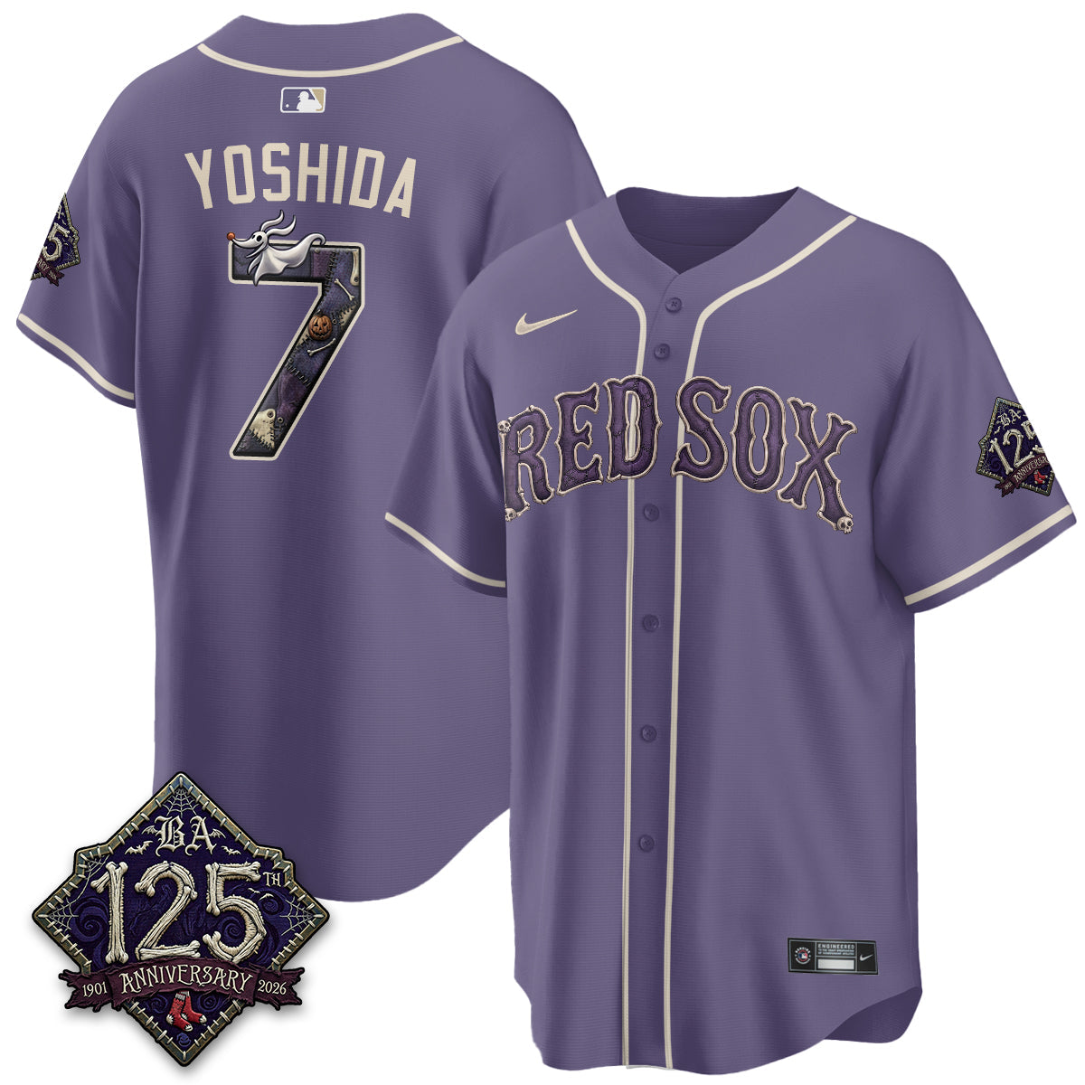 BOS Nightmare Vapor Limited Jersey - Stitched