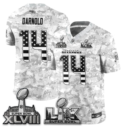 SEA 2026 Salute to Service Edition Vapor Jersey V2- Stitched