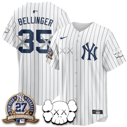 NYY x KAWS Edition Vapor Jersey - Stitched
