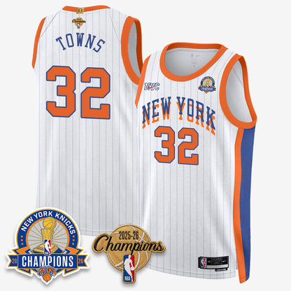 NYK 2026 Basketball Champions Special Edition Vapor Jersey V2- Stitched