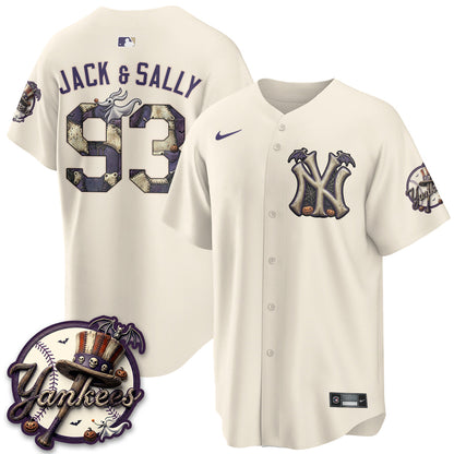 NYY Nightmare Edition Vapor Jersey - Printed