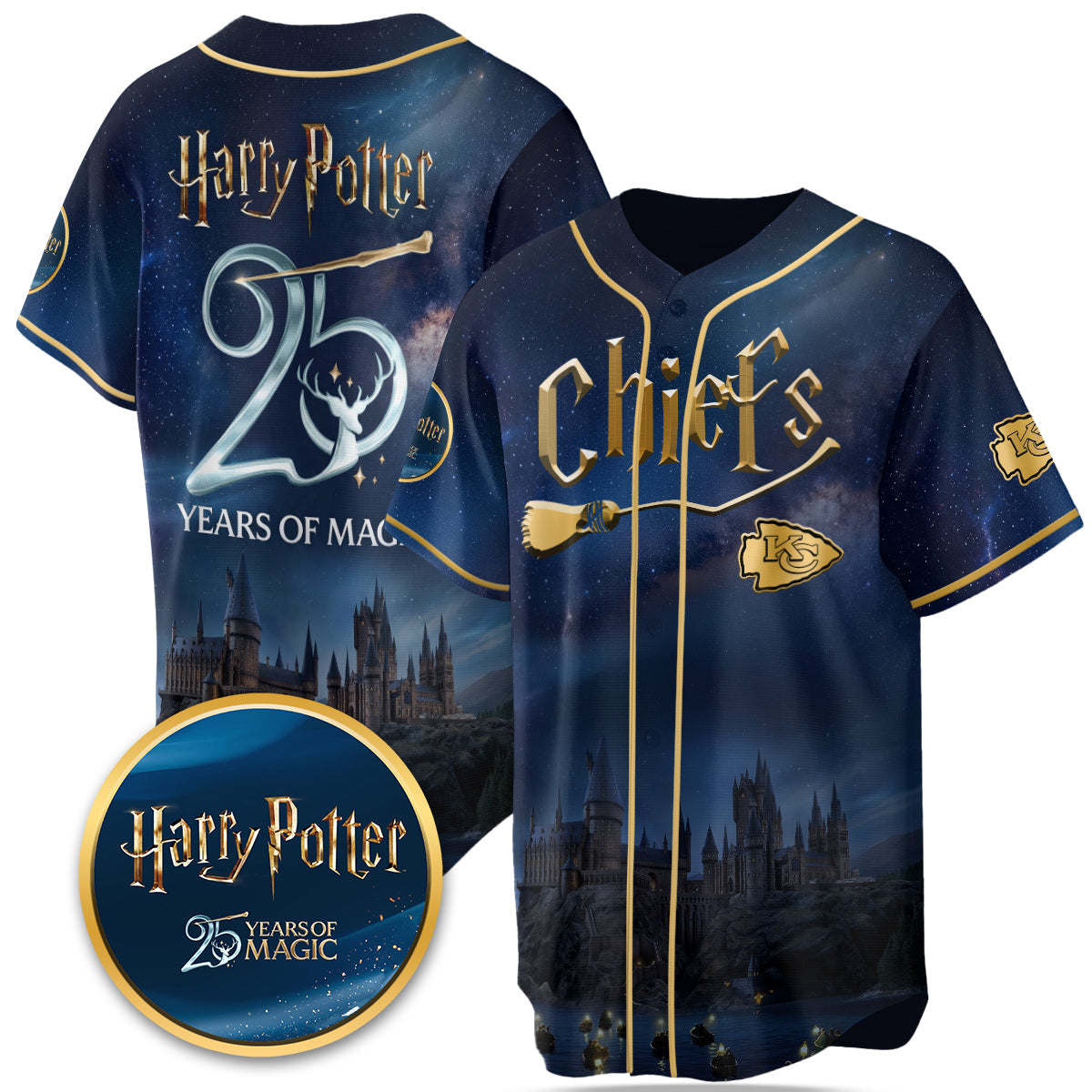 Football Team x HP 25 Years of Magic Limited Edition Jersey - Printed