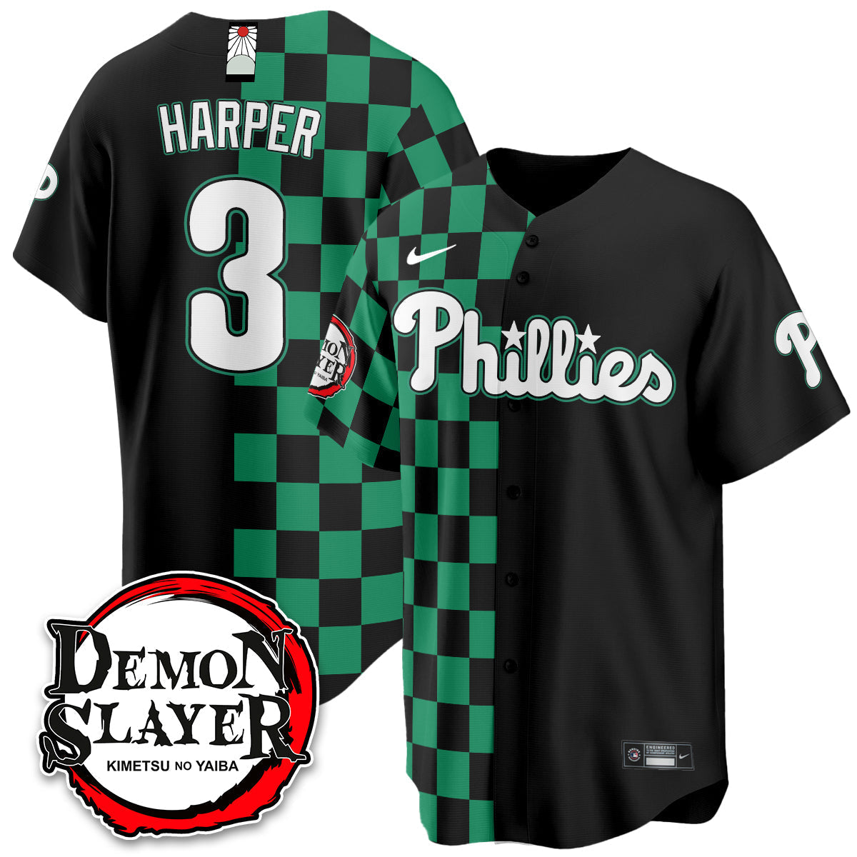 PHI Demon Slayer Vapor Limited Jersey - Stitched