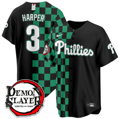 PHI Demon Slayer Vapor Limited Jersey - Stitched
