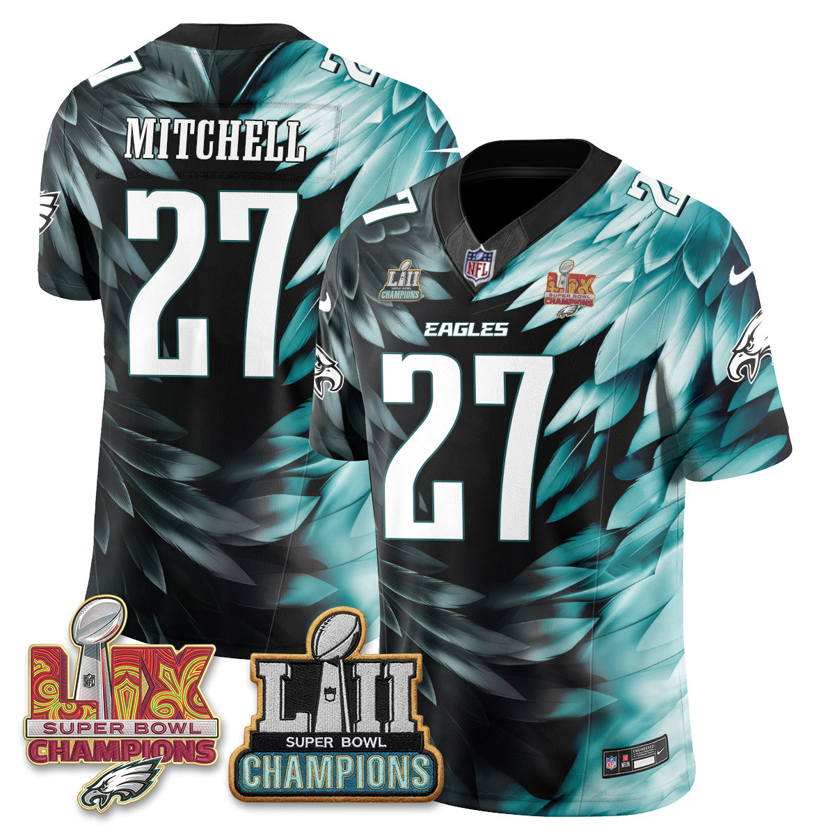 PHI Fangear Edition Vapor Jersey - Stitched-NQD.
