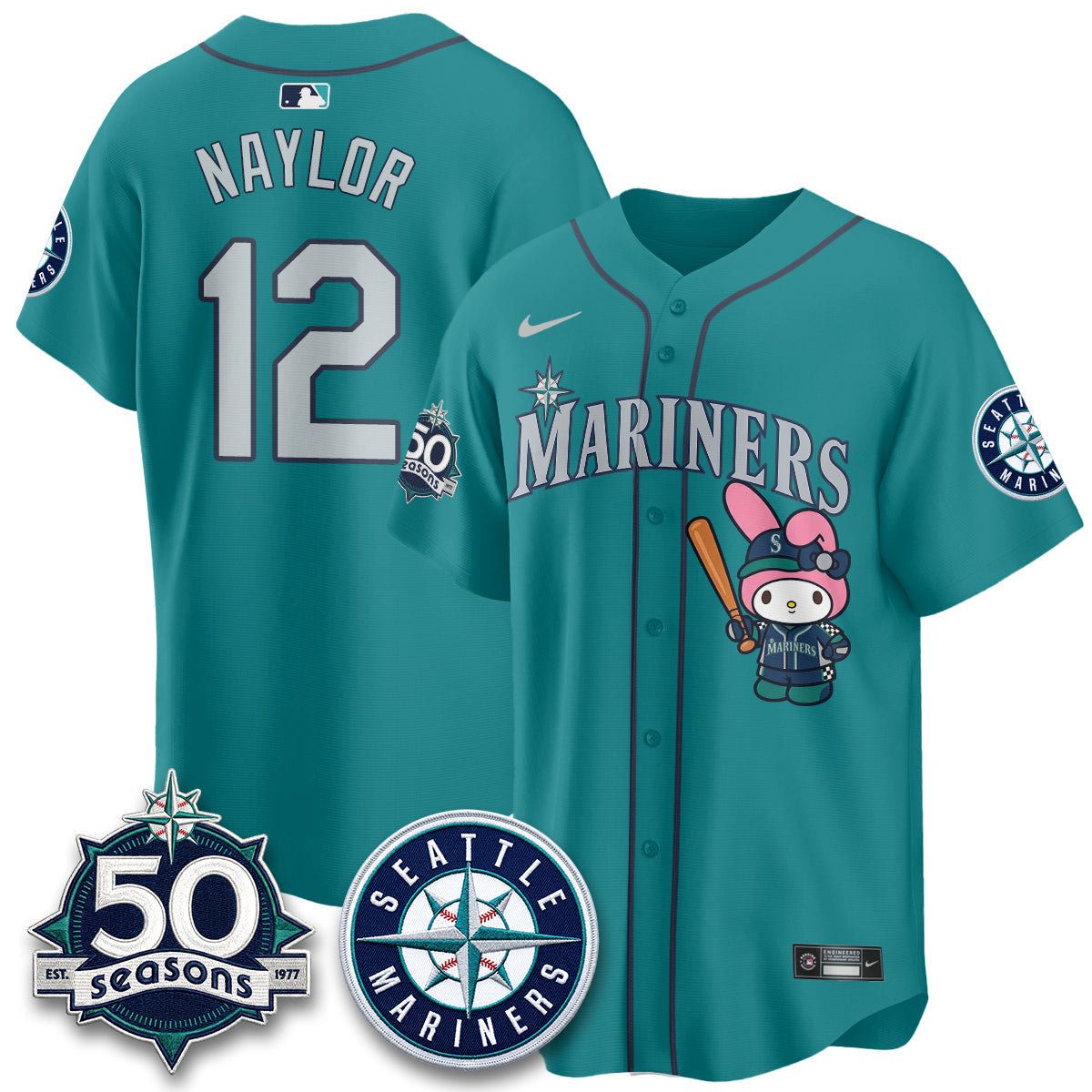 SEA x  Pink Sanrio Friend Vapor Jersey - Stitched