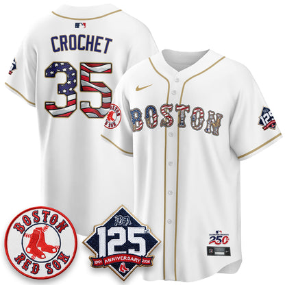 BOS 2026 Independence Day USA Vapor Limited Jersey - Stitched-DTD