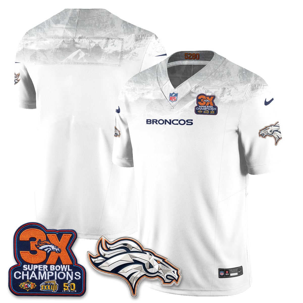 DEN Fangear Edition Vapor Jersey - Stitched