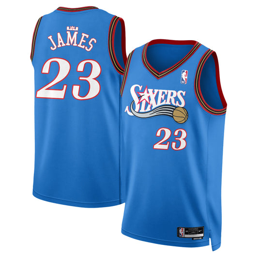 PHI LeBron James #23 Vapor Jersey - Stitched