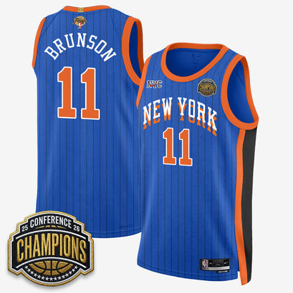 NYK 2026 NBA Finals City Edition Jersey V3- Stitched