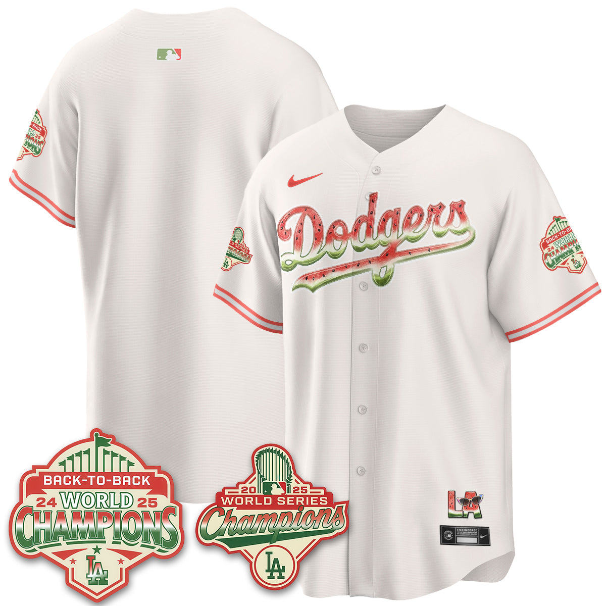 LAD National Watermelon Day Vapor Jersey - Stitched