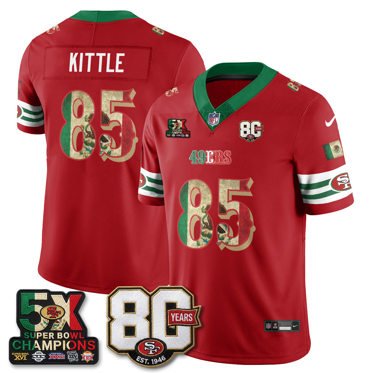 SF Mexican Edition Vapor Jersey - Stitched
