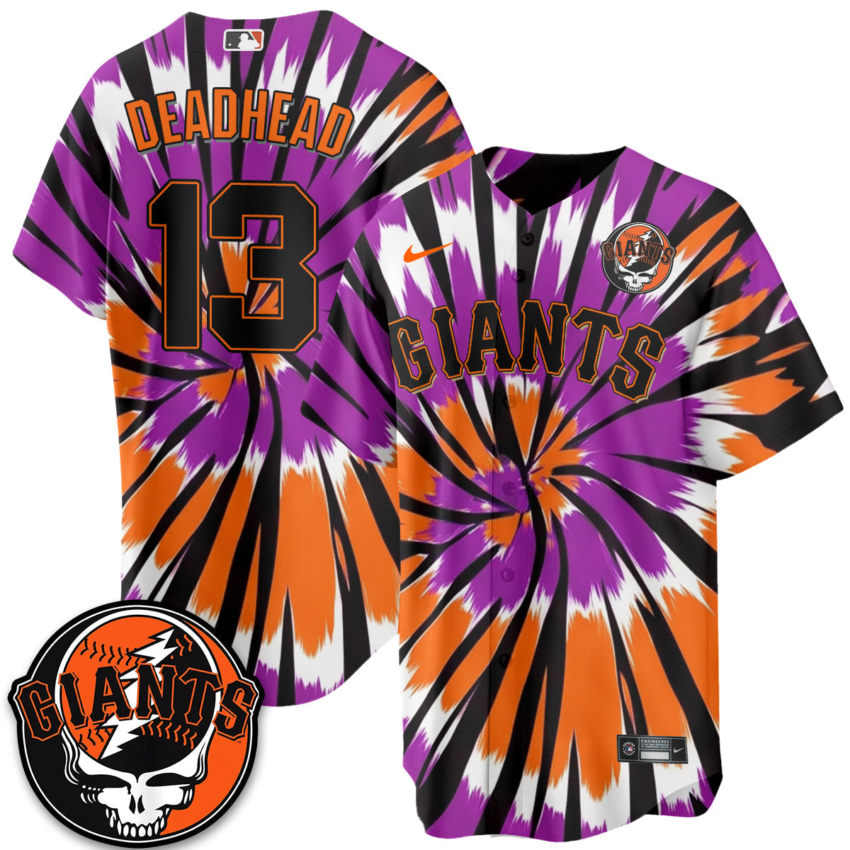 SF x Grateful Dead Vapor Jersey (V2) - Stitched
