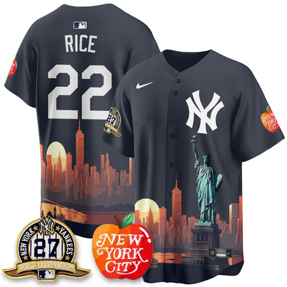 NYY City Edition Vapor Jersey - Stitched