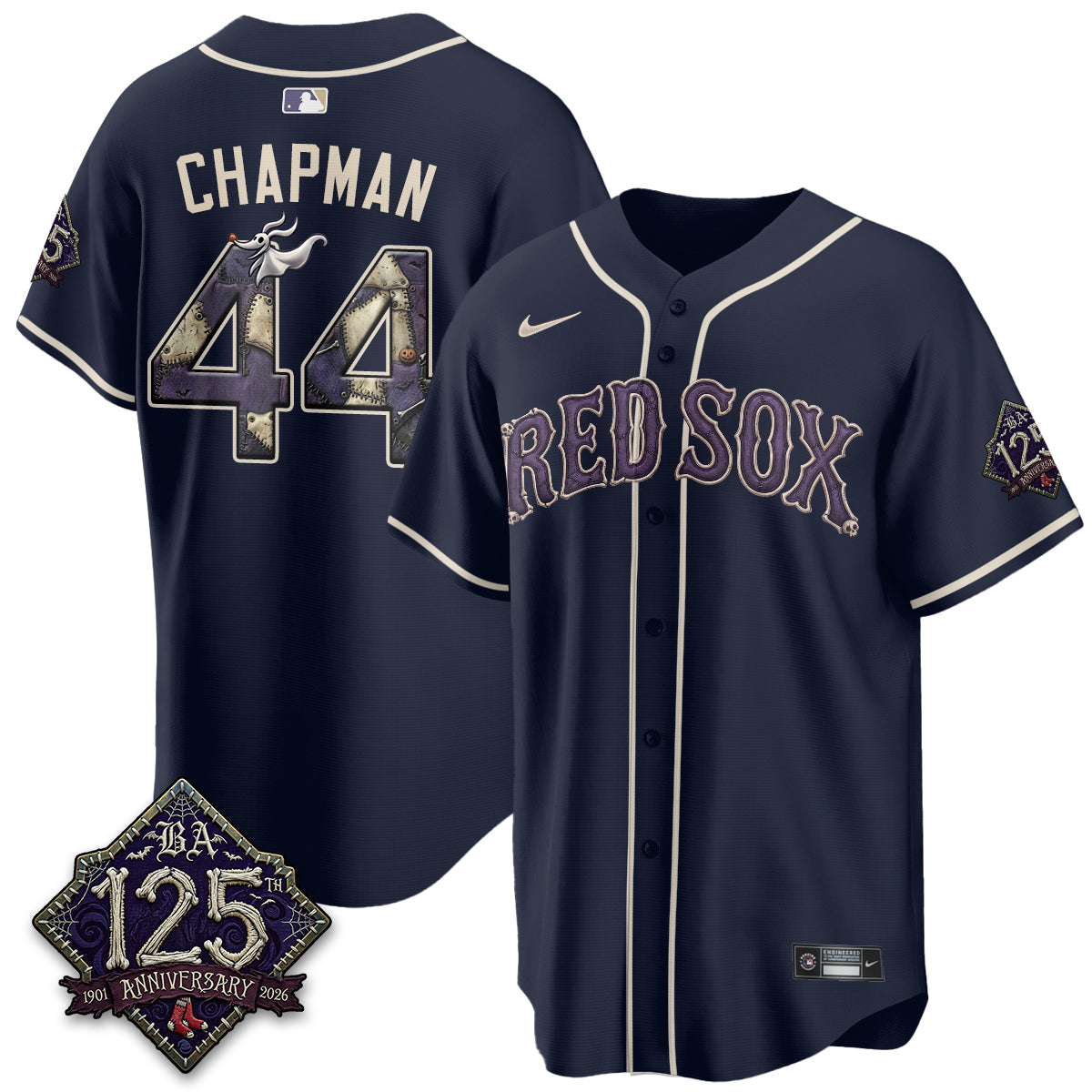 BOS Nightmare Vapor Limited Jersey - Stitched