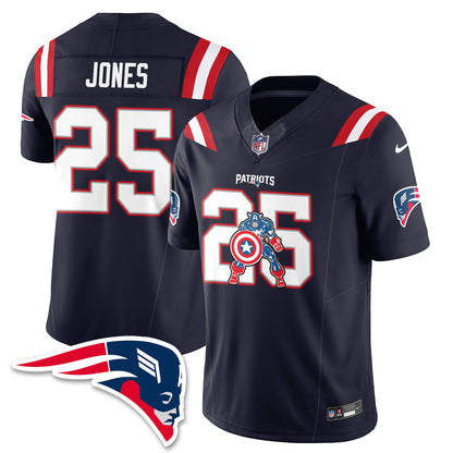 NE x Vibranium Shield Edition Vapor Jersey - Stitched