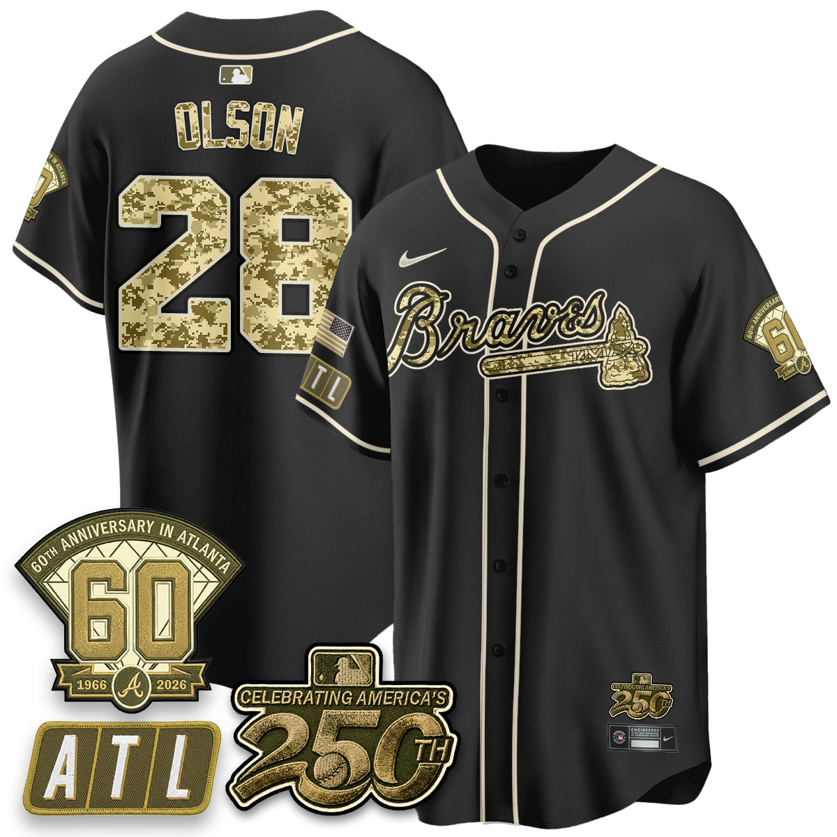 ATL Salute to Service 2026 Vapor Limited Jersey - Stitched