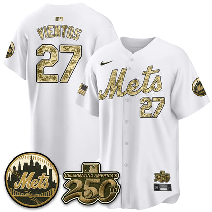 NYM Armed Forces Day Vapor Premier Limited Jersey - Stitched V2