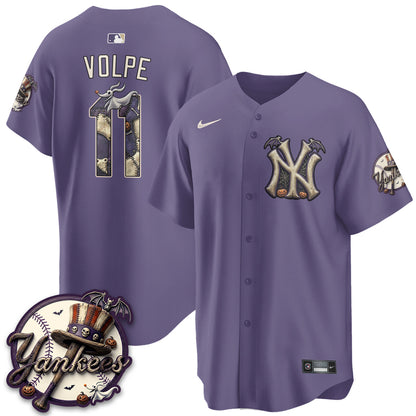 NYY Nightmare Edition Vapor Jersey - Printed