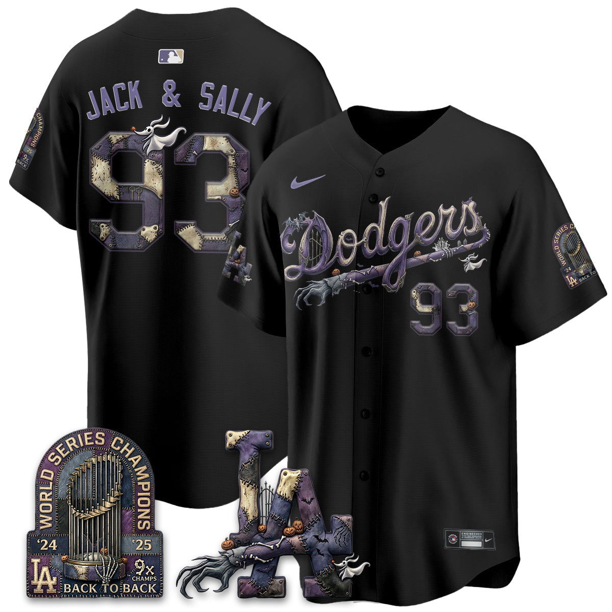 LAD Nightmare Edition Vapor Jersey - Stitched