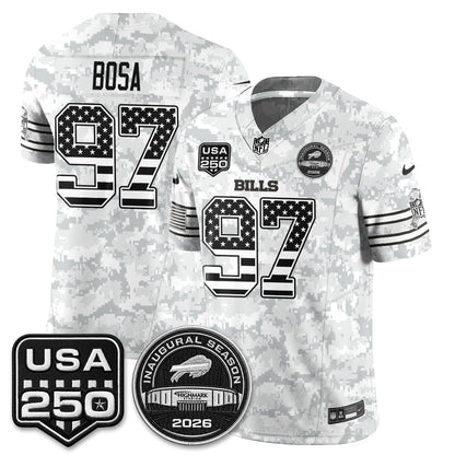 BUF 2026 Salute to Service Edition Vapor Jersey - Stitched