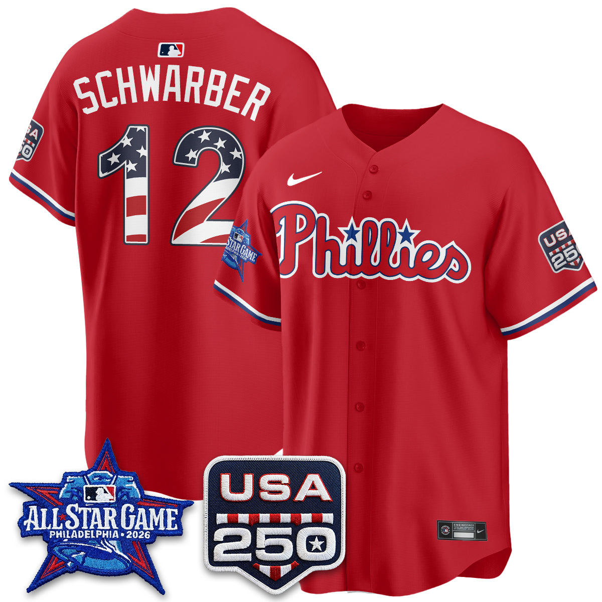 PHI 2026 All Star Edition Vapor Jersey - Stitched