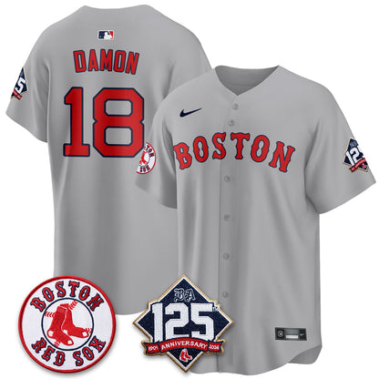 BOS 125th Anniversary Patch Vapor Jersey - Stitched-DTD
