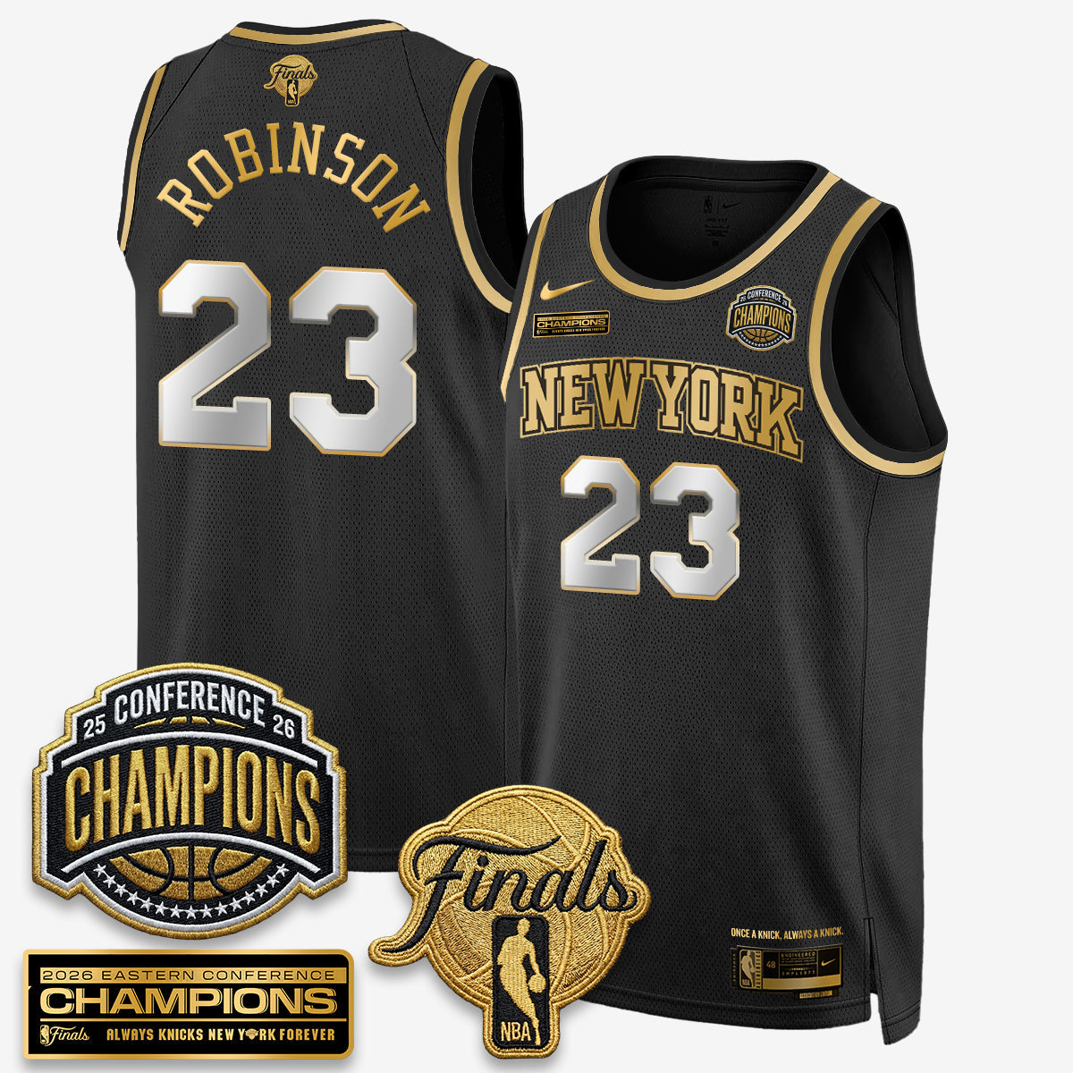 NYK 2026 NBA Eastern Conference Champions Vapor Special Edition Jersey - Stitched