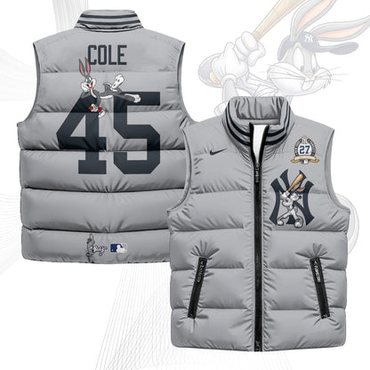NYY Edition Unisex Puffer Vest - Printed