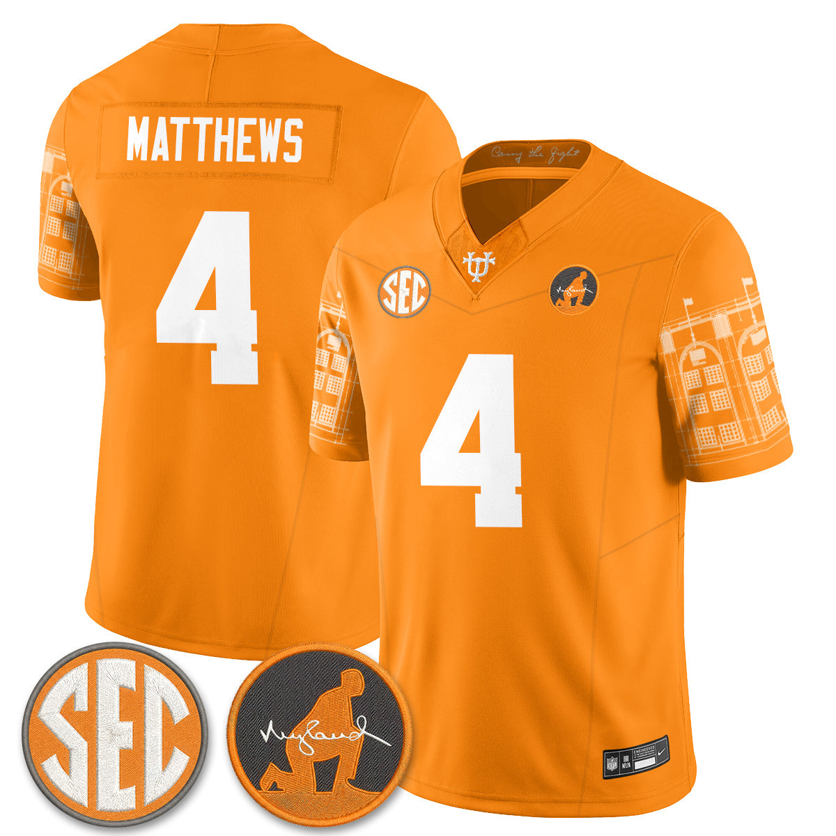 TENN Built from Legacy Jersey - Stitched
