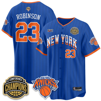 NYK 2026 NBA Finals Vapor City Edition Jersey V2- Stitched
