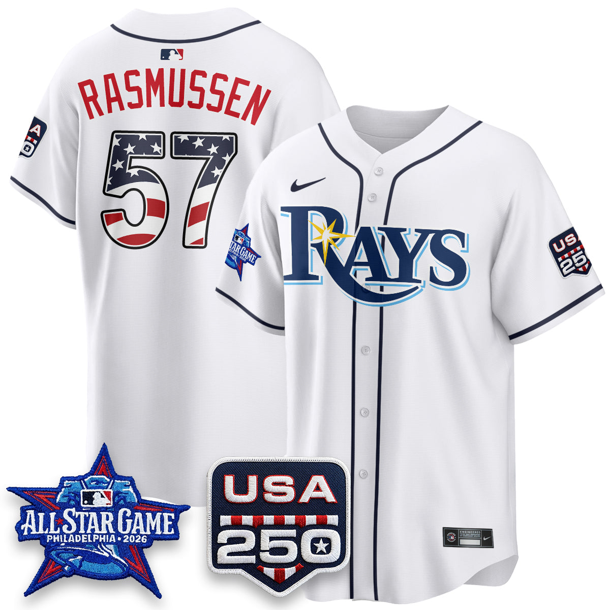 TB 2026 All Star Edition Vapor Jersey - Stitched