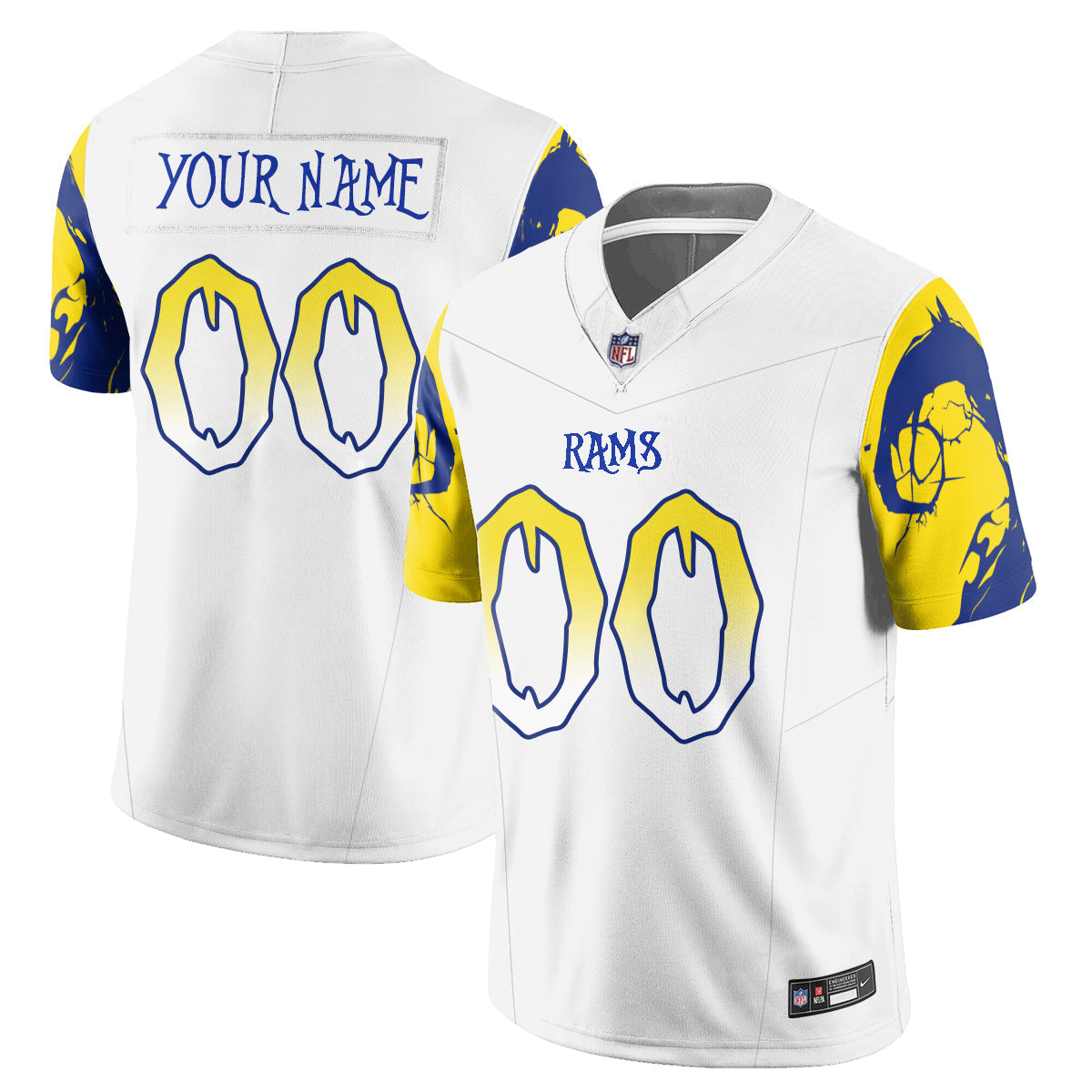 LAR x Nightmare Edition Custom Vapor Jersey - Stitched